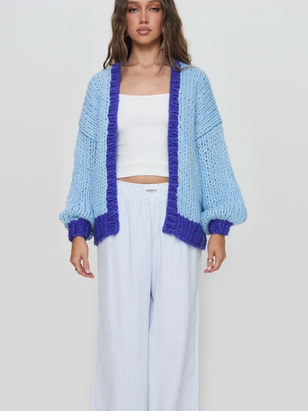 Princess Polly Lester Open Front Cardigan